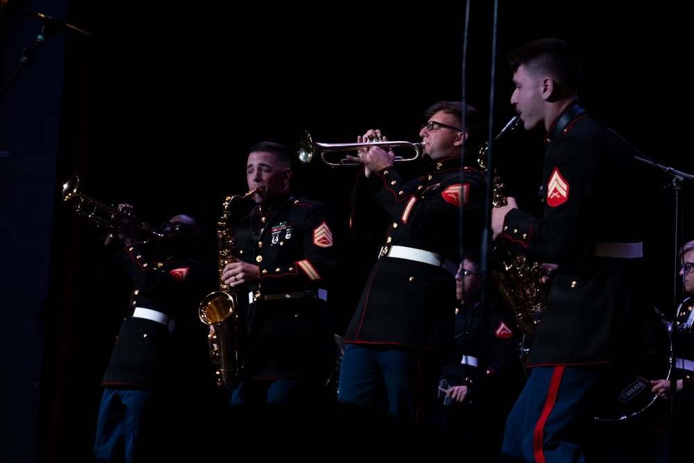 Marine Corps Band San Diego "Hot Brass" Tours Chicagoland: Marian Catholic High School