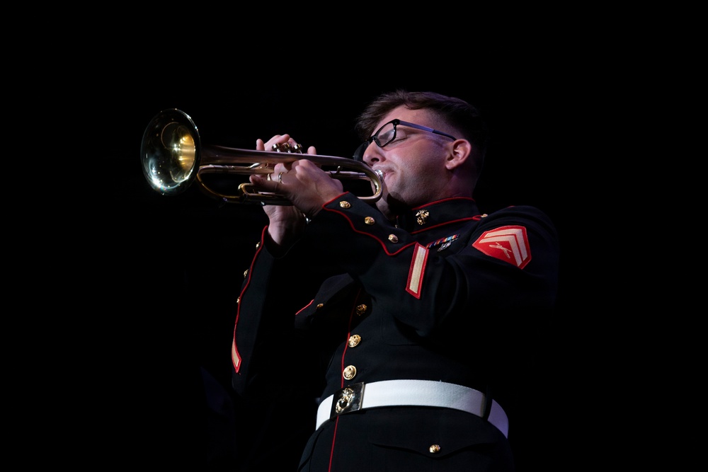 Marine Corps Band San Diego "Hot Brass" Tours Chicagoland: Marian Catholic High School