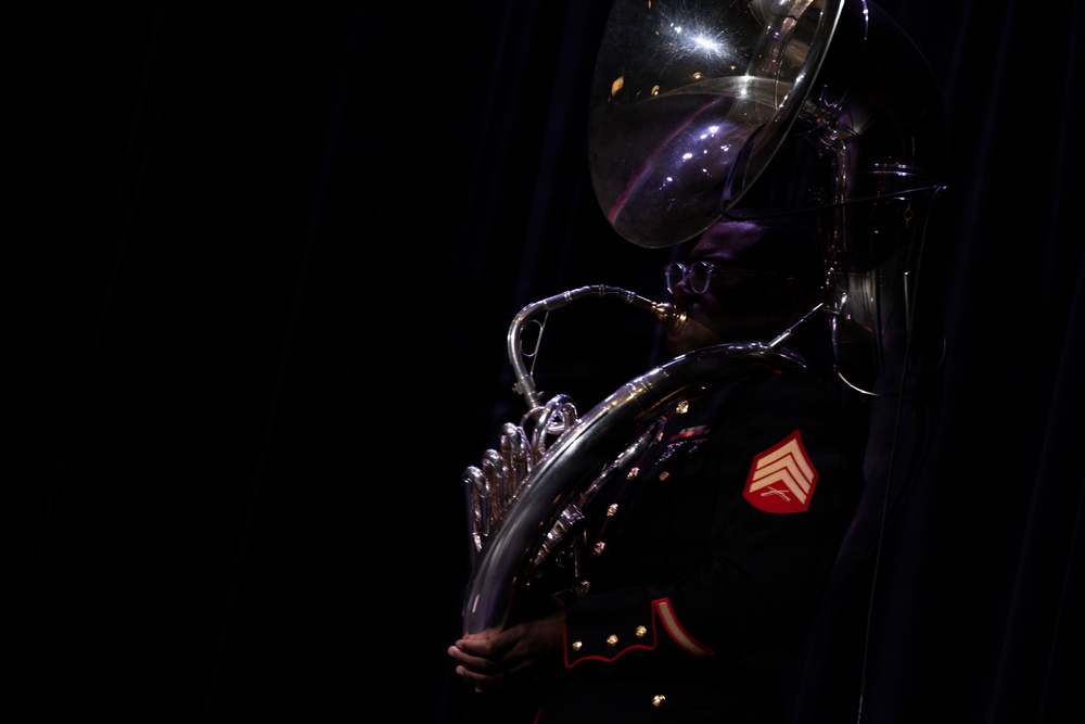 Marine Corps Band San Diego "Hot Brass" Tours Chicagoland: Marian Catholic High School