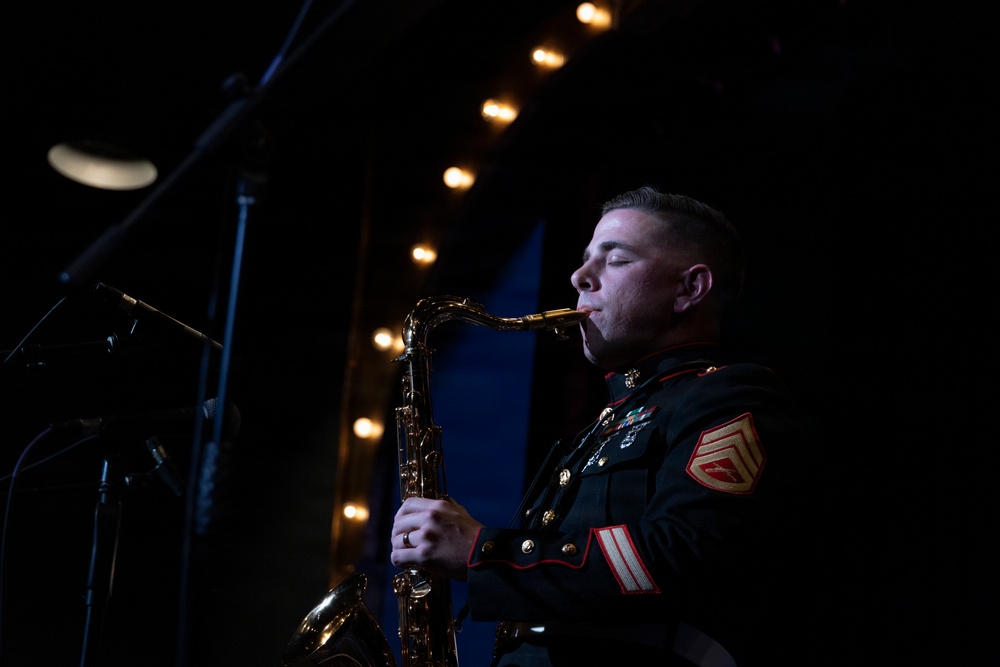 Marine Corps Band San Diego "Hot Brass" Tours Chicagoland: Marian Catholic High School