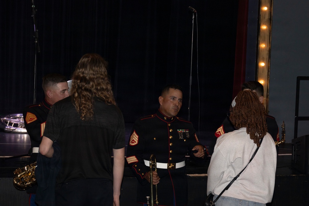 Marine Corps Band San Diego "Hot Brass" Tours Chicagoland: Marian Catholic High School