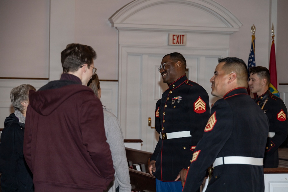 Marine Corps Band San Diego "Hot Brass" Tours Chicagoland: Elmhurst University