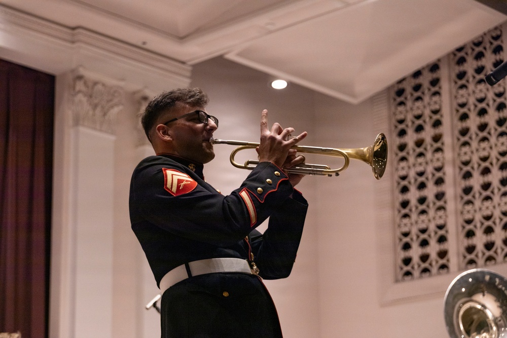 Marine Corps Band San Diego "Hot Brass" Tours Chicagoland: Elmhurst University