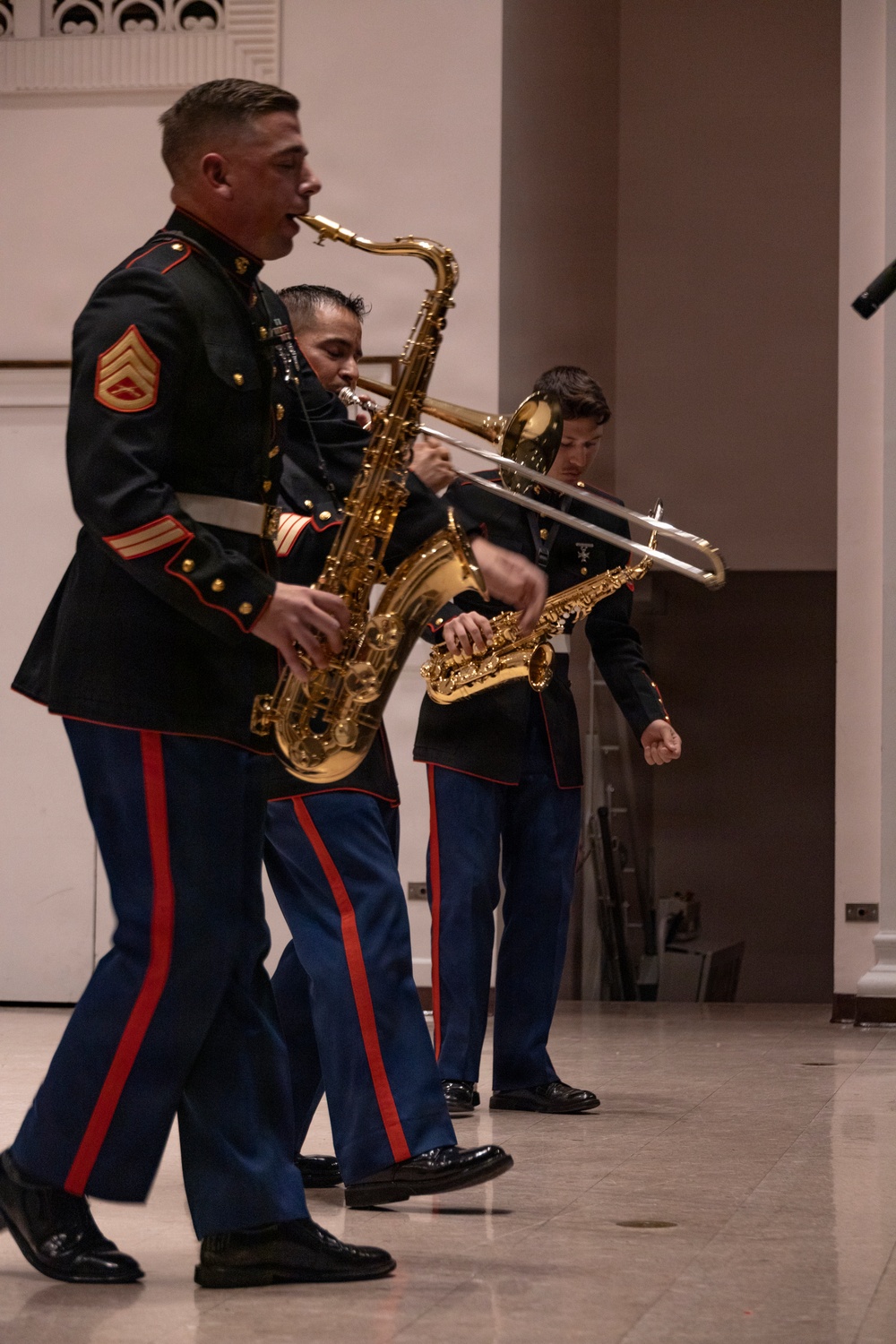Marine Corps Band San Diego "Hot Brass" Tours Chicagoland: Elmhurst University