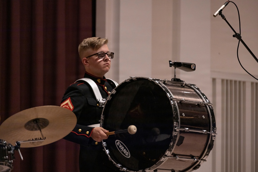 Marine Corps Band San Diego "Hot Brass" Tours Chicagoland: Elmhurst University