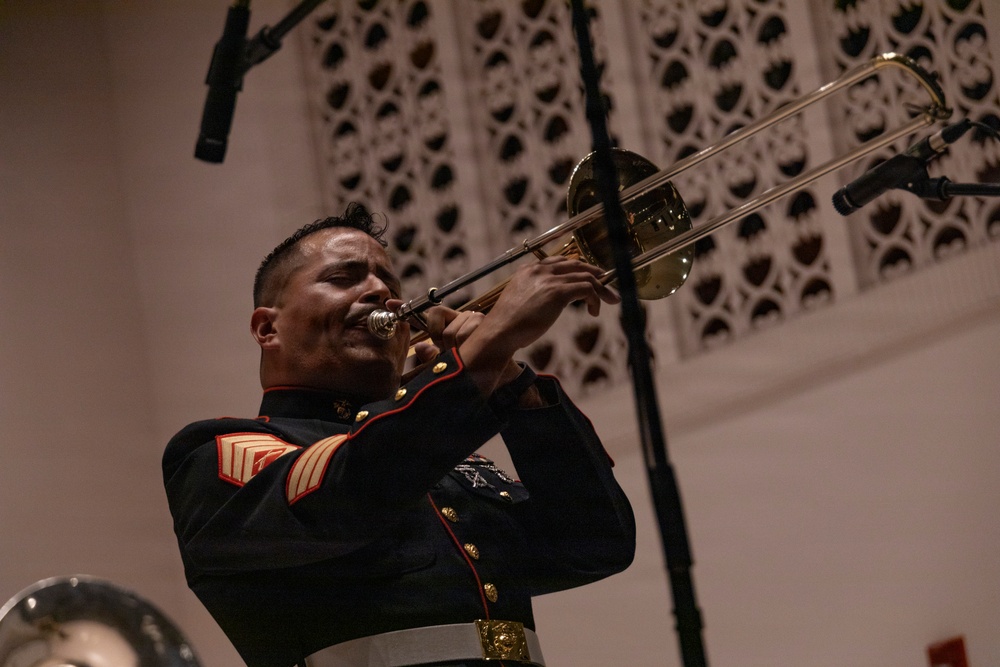 Marine Corps Band San Diego "Hot Brass" Tours Chicagoland: Elmhurst University