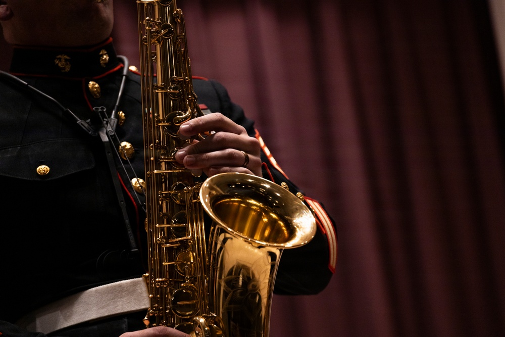 Marine Corps Band San Diego "Hot Brass" Tours Chicagoland: Elmhurst University