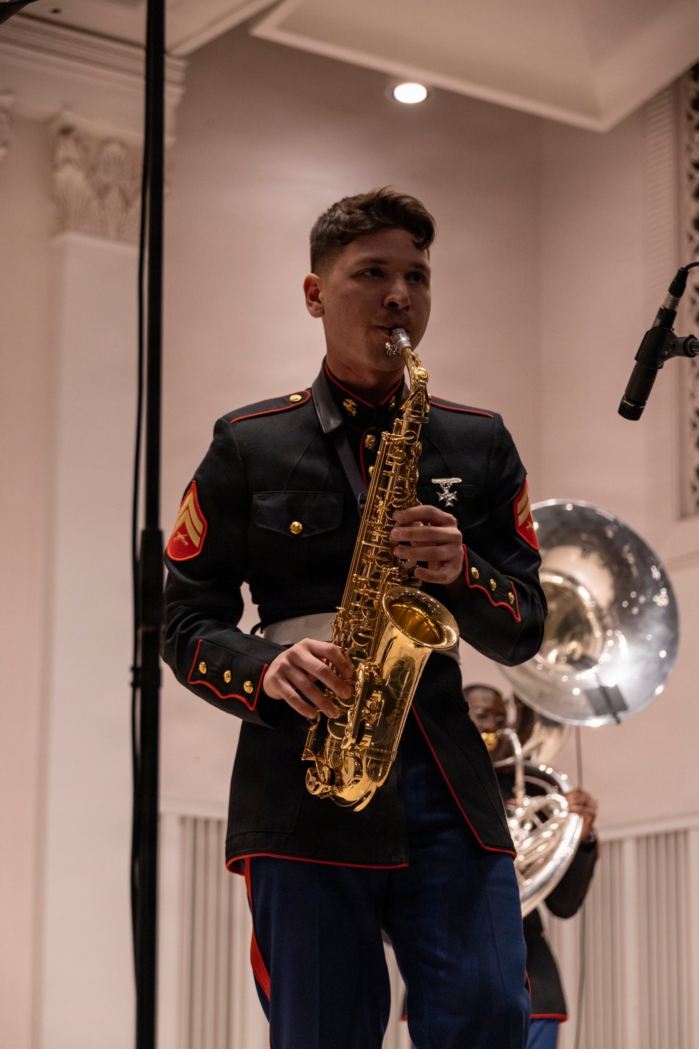 Marine Corps Band San Diego "Hot Brass" Tours Chicagoland: Elmhurst University