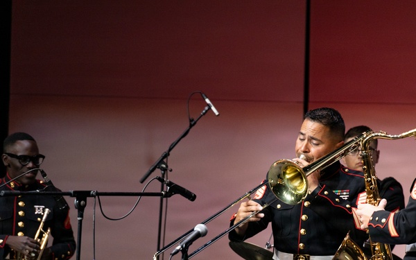 Marine Corps Band San Diego "Hot Brass" Tours Chicagoland: Harry D. Jacobs High School