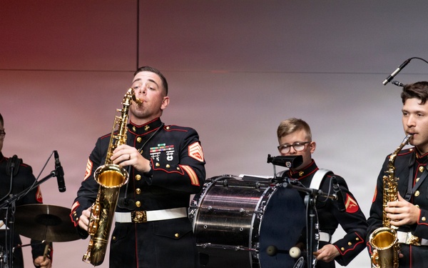 Marine Corps Band San Diego "Hot Brass" Tours Chicagoland: Harry D. Jacobs High School