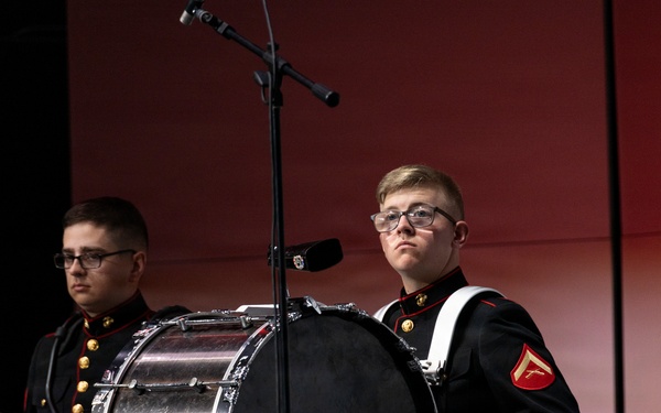 Marine Corps Band San Diego "Hot Brass" Tours Chicagoland: Harry D. Jacobs High School