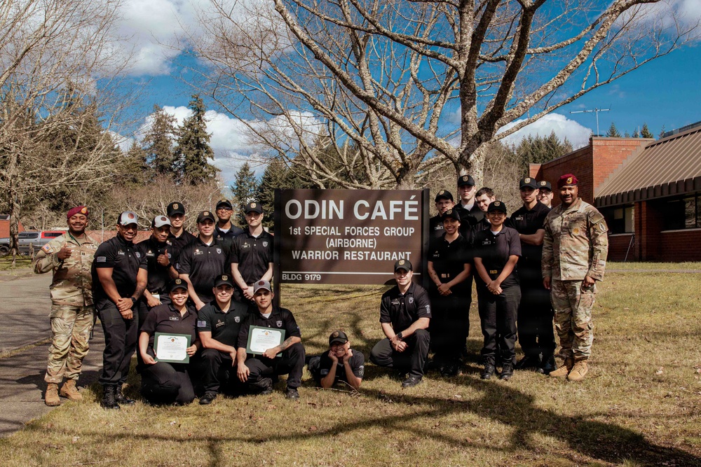 1st Special Forces Group (Airborne) wins JBLM 2025 Best Dining Facility
