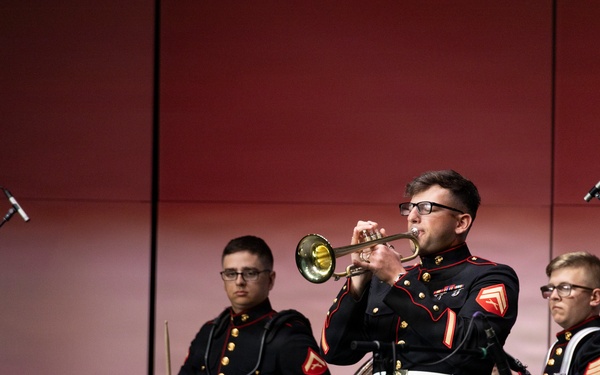 Marine Corps Band San Diego "Hot Brass" Tours Chicagoland: Harry D. Jacobs High School