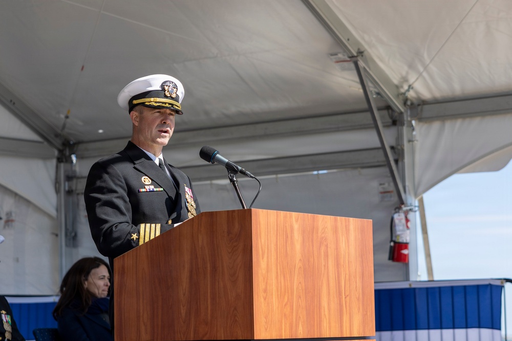 USS Massachusetts Change of Command