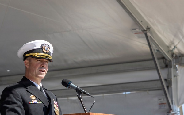 USS Massachusetts Change of Command