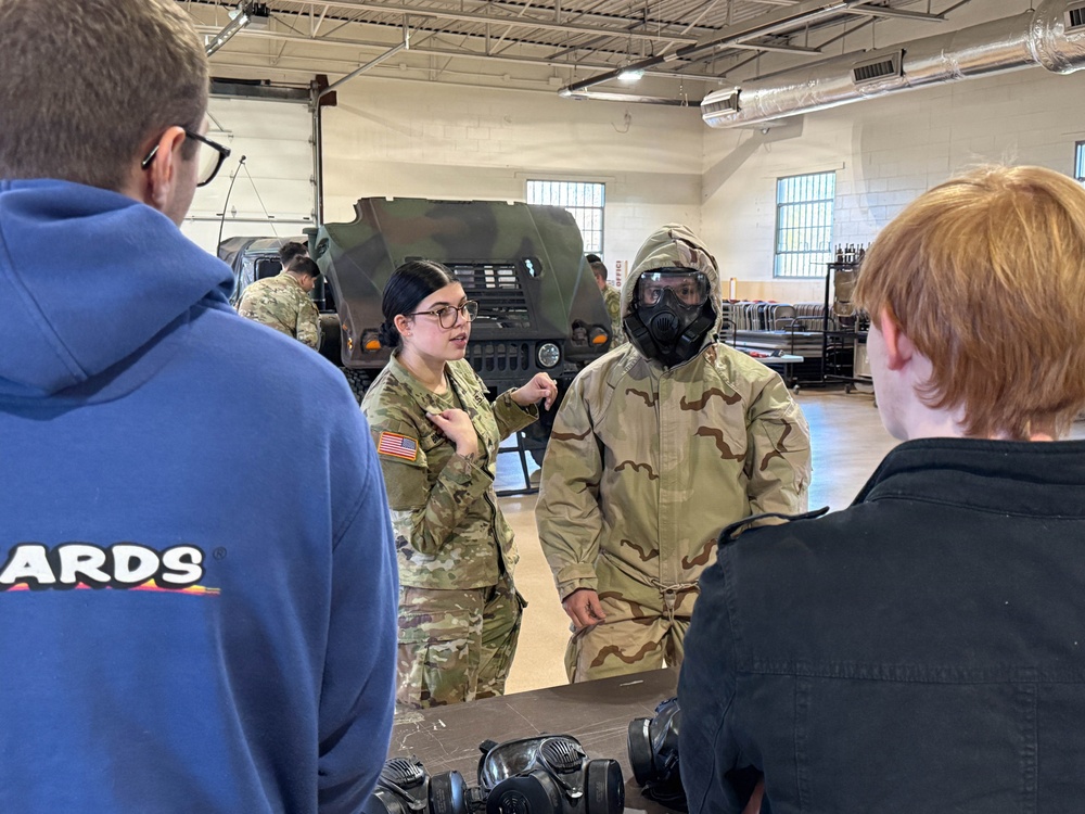 Kentucky National Guard hosts job shadow event in Bardstown