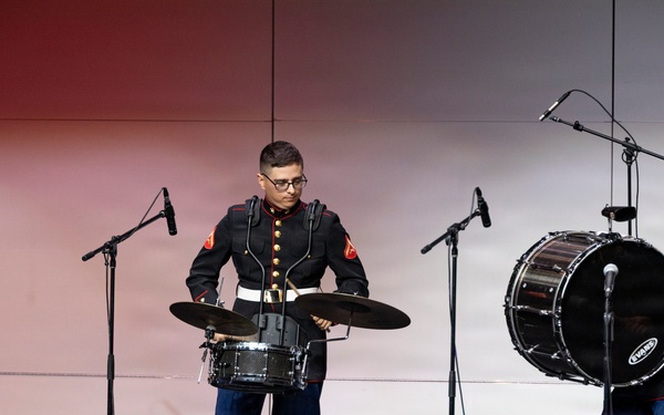 Marine Corps Band San Diego "Hot Brass" Tours Chicagoland: Harry D. Jacobs High School
