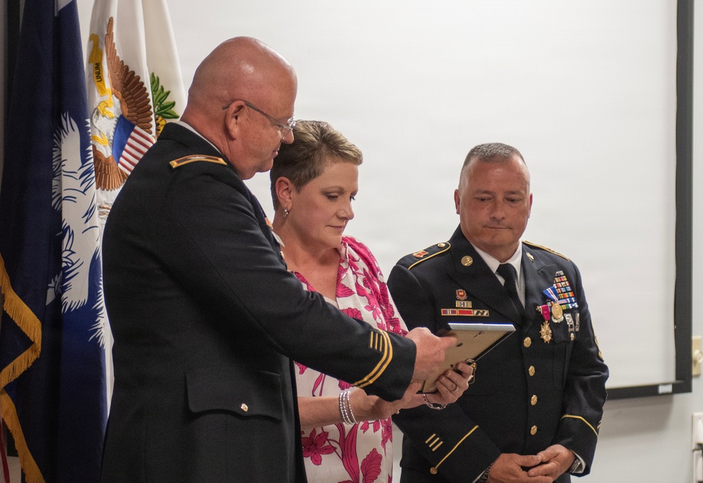 Command Sgt. Maj. Michael L. Cook Retirement Ceremony
