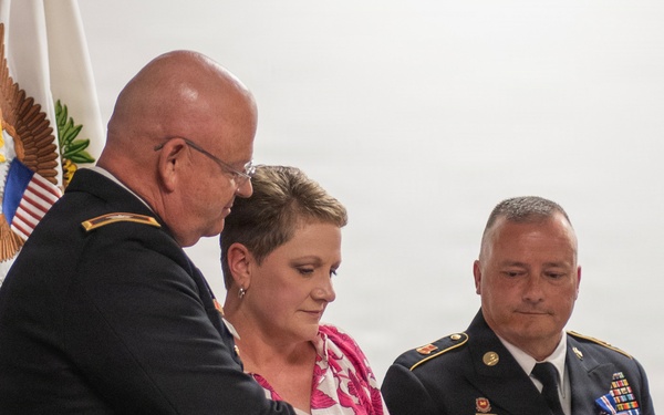 Command Sgt. Maj. Michael L. Cook Retirement Ceremony