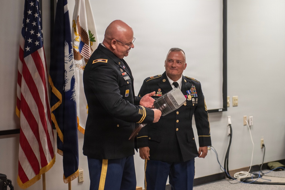 Command Sgt. Maj. Michael L. Cook Retirement Ceremony