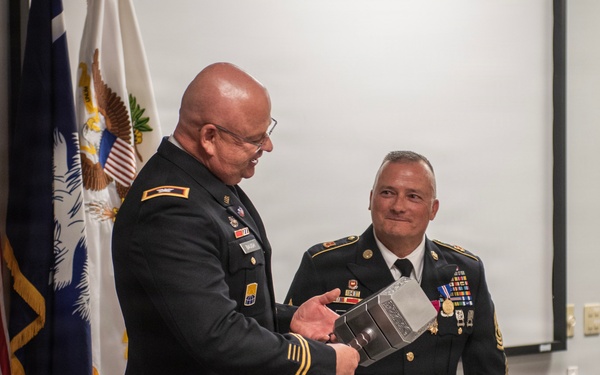 Command Sgt. Maj. Michael L. Cook Retirement Ceremony