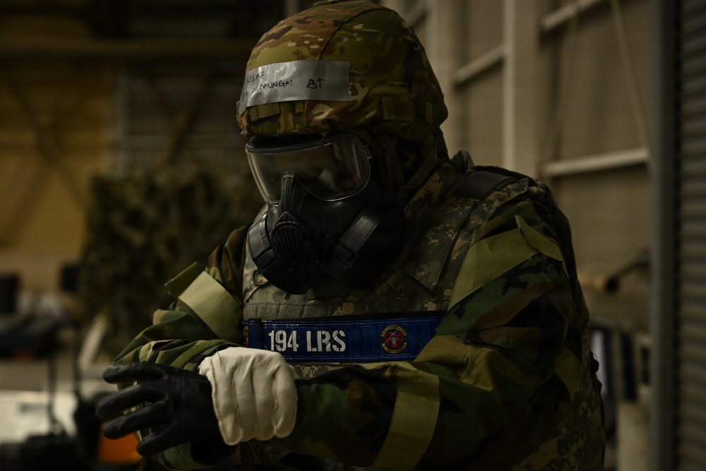 194th Logistics, Force Support Squadrons enhance combat readiness at Exercise BEVERLY MIDNIGHT 26