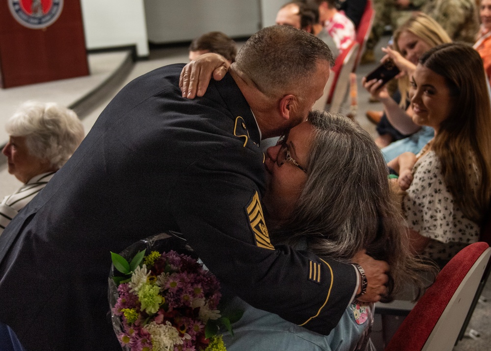 Command Sgt. Maj. Michael L. Cook Retirement Ceremony