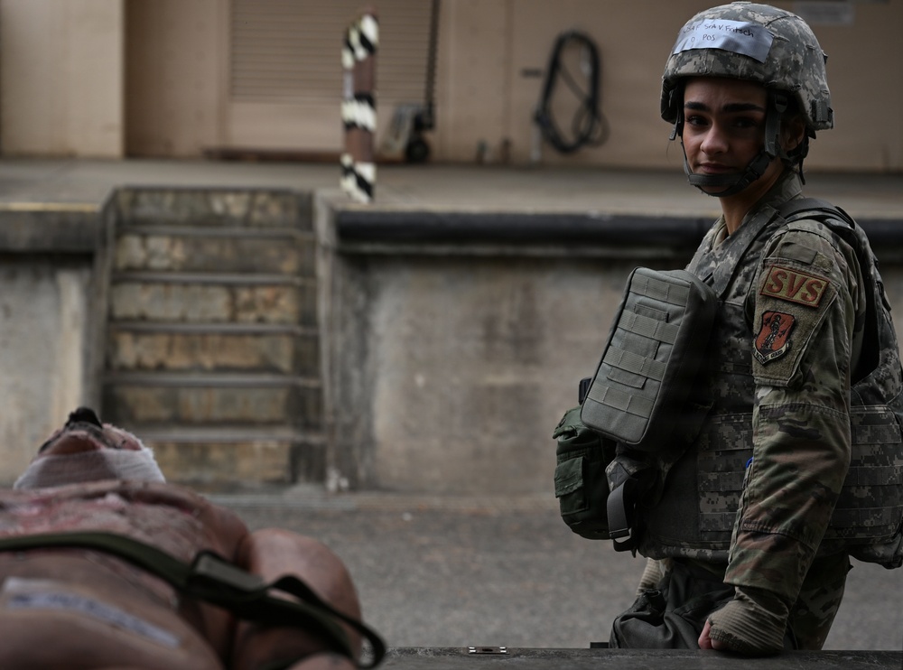194th Logistics, Force Support Squadrons enhance combat readiness at Exercise BEVERLY MIDNIGHT 26