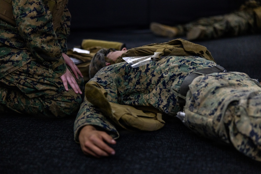 2nd Medical Battalion Conducts Combat Convoy Simulator