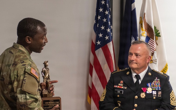 Command Sgt. Maj. Michael L. Cook Retirement Ceremony