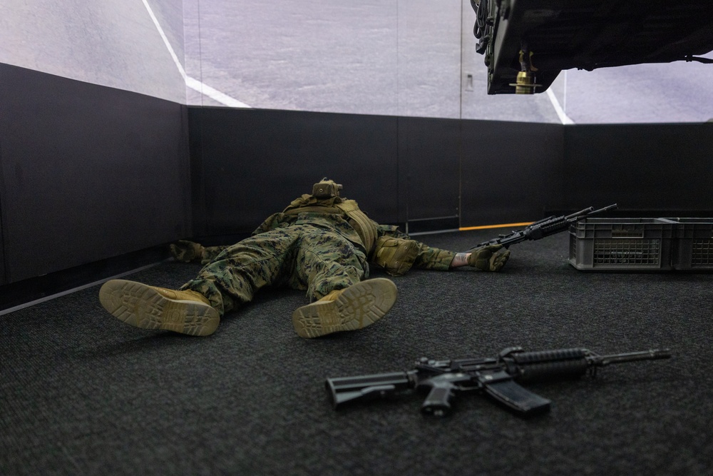 2nd Medical Battalion Conducts Combat Convoy Simulator