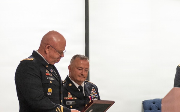 Command Sgt. Maj. Michael L. Cook Retirement Ceremony