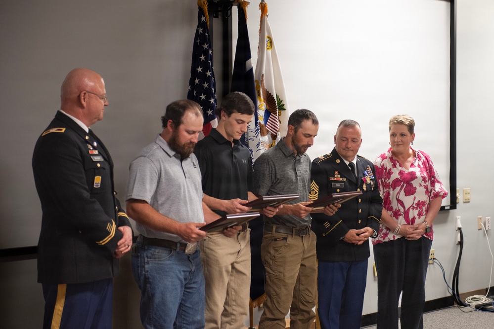 Command Sgt. Maj. Michael L. Cook Retirement Ceremony