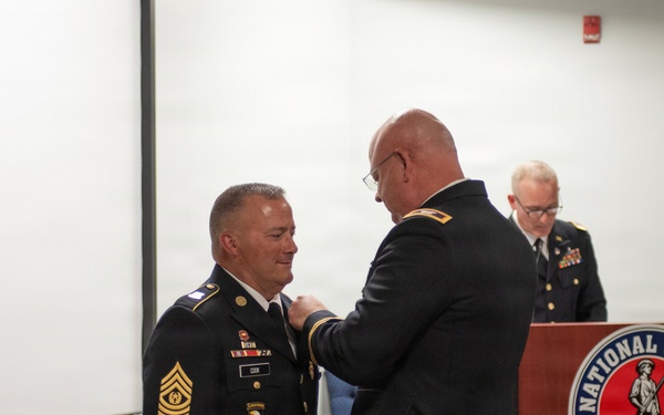 Command Sgt. Maj. Michael L. Cook Retirement Ceremony