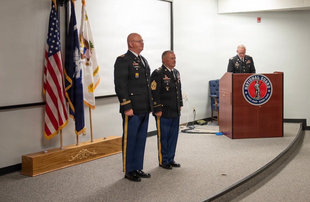Command Sgt. Maj. Michael L. Cook Retirement Ceremony