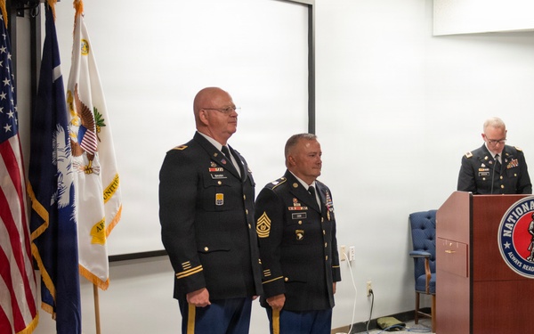 Command Sgt. Maj. Michael L. Cook Retirement Ceremony