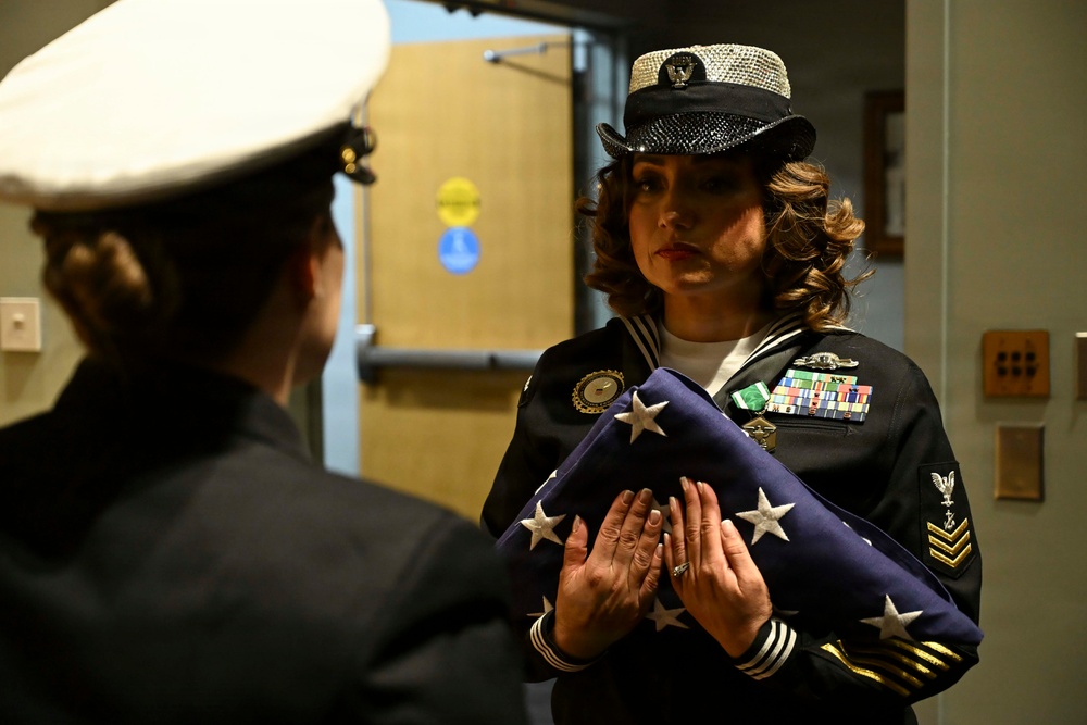 NC1 Scott Retirement Ceremony at NMRTC Bethesda