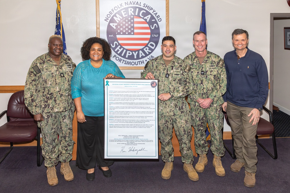 NNSY Honors Victims for Sexual Assault Awareness and Prevention Month Apr. 2026