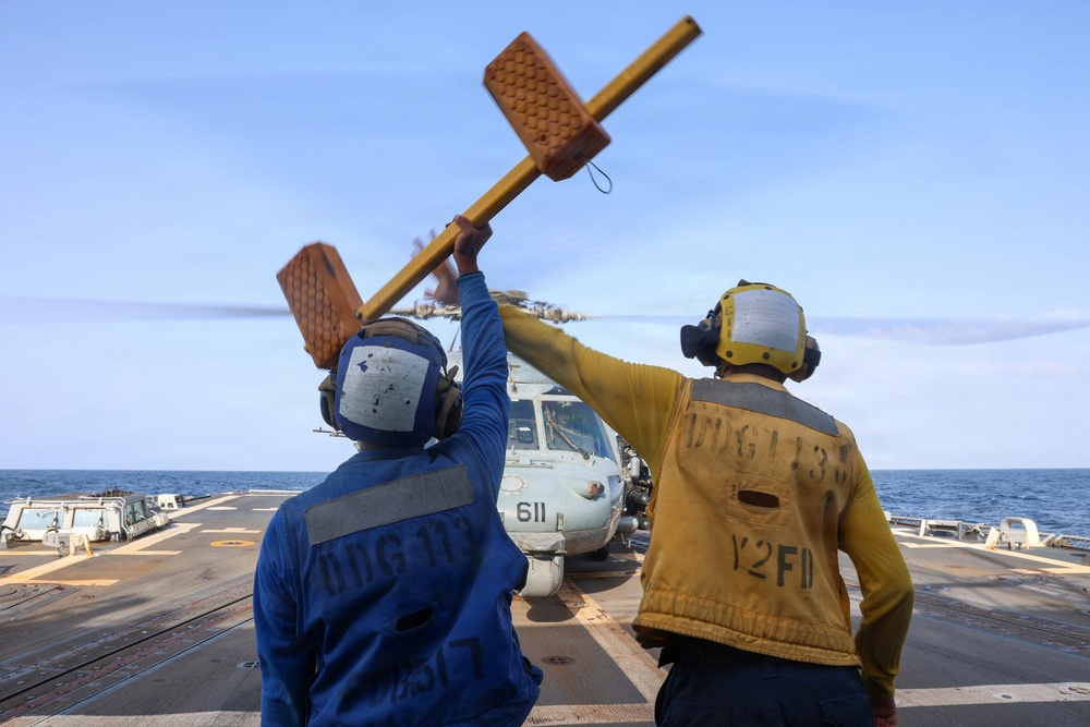 USS John Finn (DDG 113) supports Operation Epic Fury