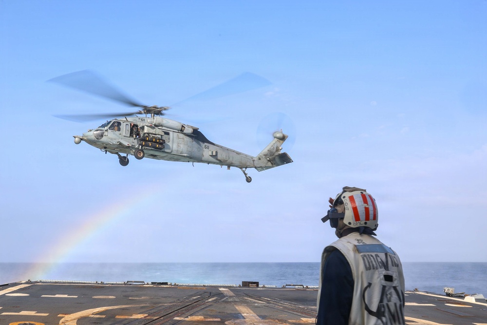 USS John Finn (DDG 113) supports Operation Epic Fury