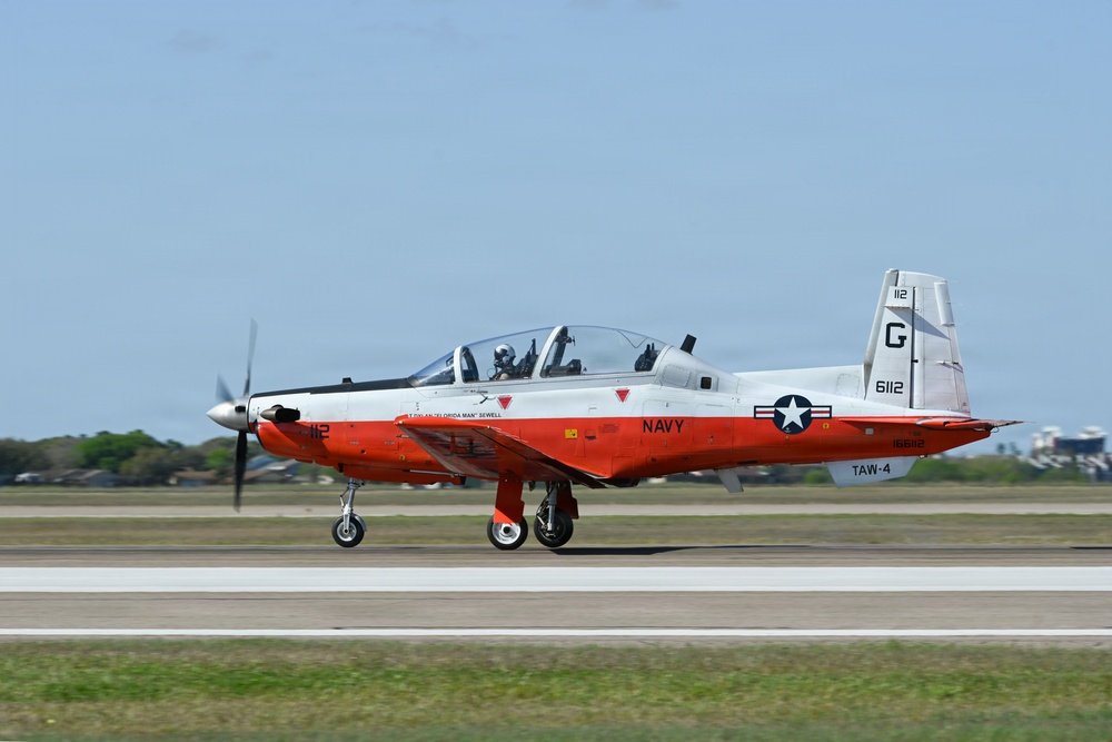 T-6 Conducts Flight Operations