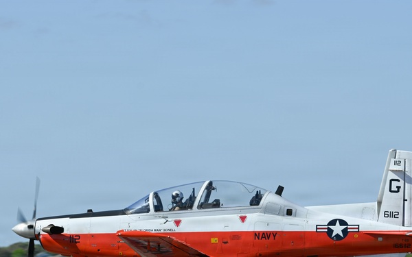 T-6 Conducts Flight Operations
