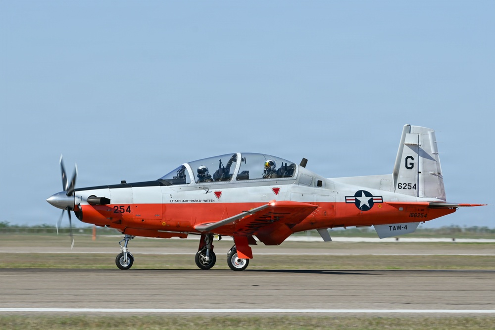 T-6 Conducts Flight Operations