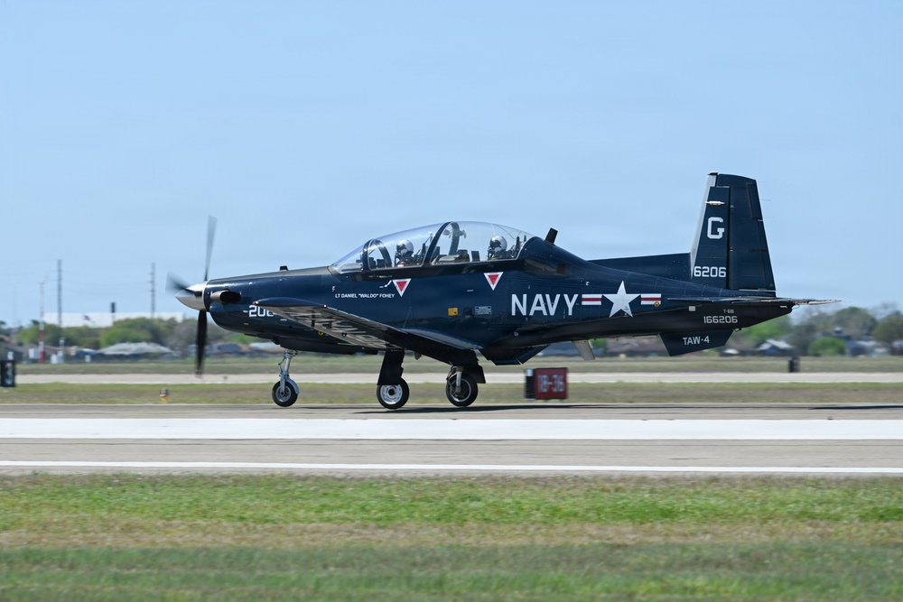 T-6 Conducts Flight Operations