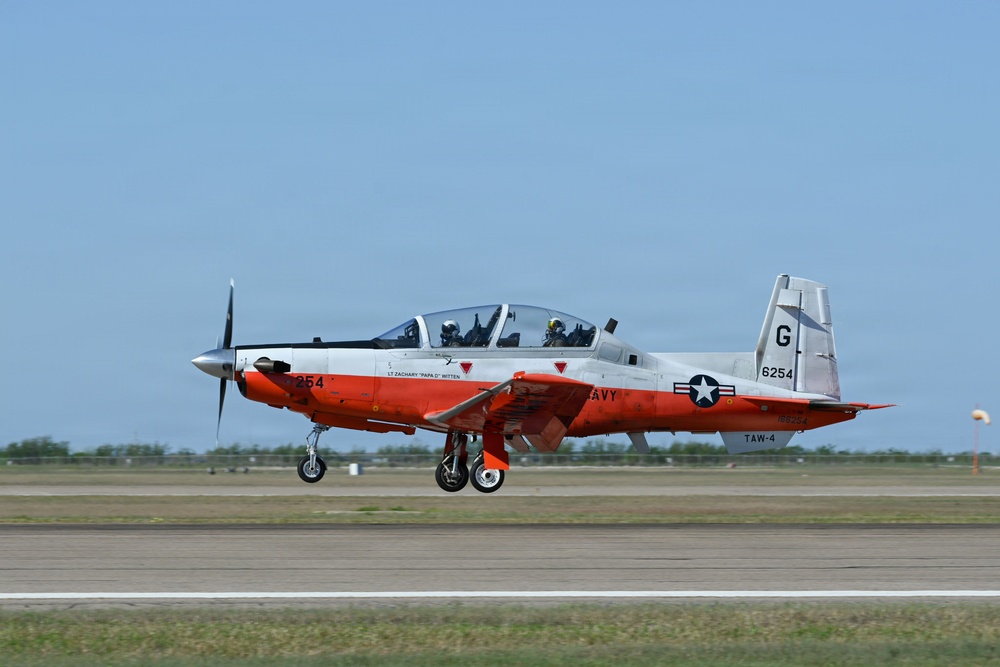 T-6 Conducts Flight Operations