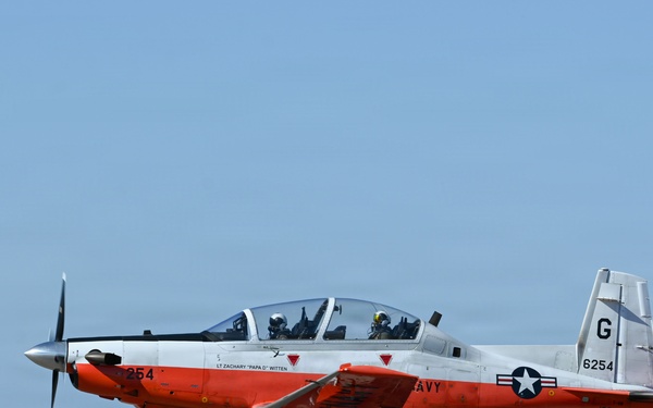 T-6 Conducts Flight Operations