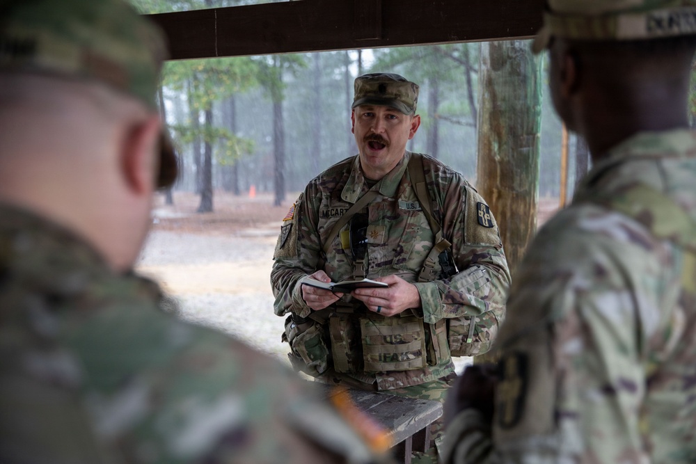 807th TMC Unit Ministry Teams conduct battle-focused training at Fort Jackson