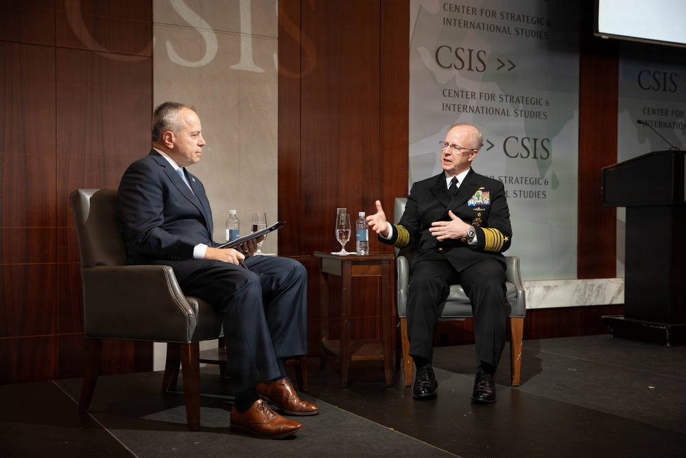 CNO Discusses U.S. Navy Fighting Instructions at CSIS