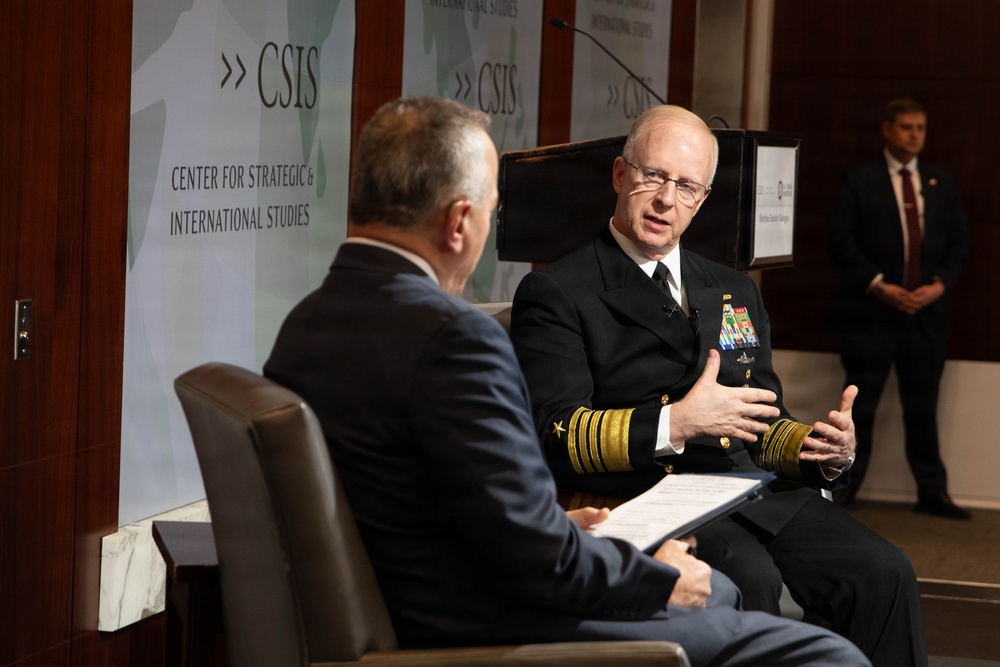 CNO Discusses U.S. Navy Fighting Instructions at CSIS