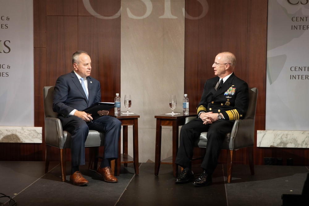 CNO Discusses U.S. Navy Fighting Instructions at CSIS